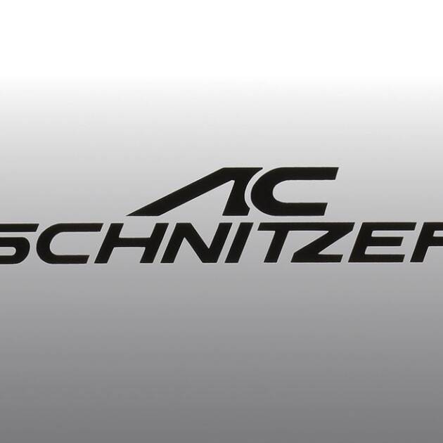 AC Schnitzer emblem film glossy black for all BMW + MINI