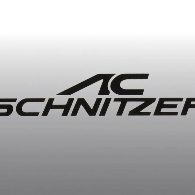 AC Schnitzer emblem film glossy black for all BMW + MINI