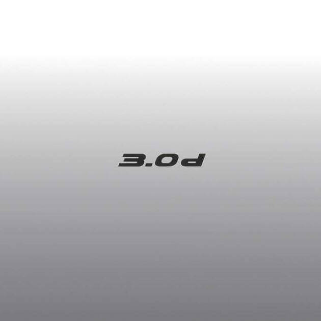 AC Schnitzer type designation emblem film glossy black for all BMW + MINI