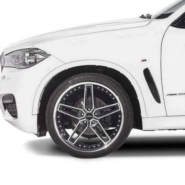 AC Schnitzer 23" wheel & tyre set type VIII multipiece BiColor black Continental for BMW X6 F16