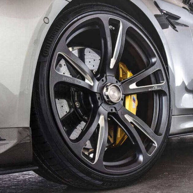 AC Schnitzer 21" wheel & tyre set AC3 Evo forged anthracite-silver Michelin for BMW M5 F90 sedan