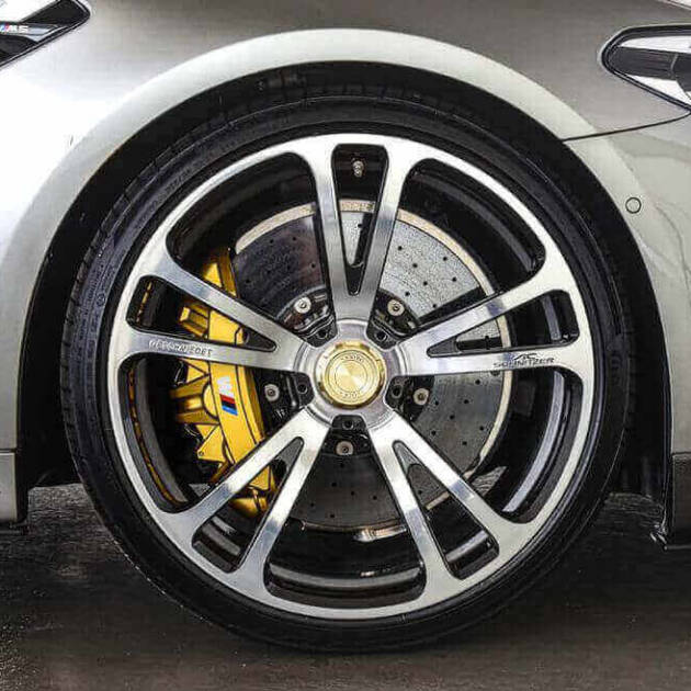 AC Schnitzer 21" wheel & tyre set AC3 Evo forged silver-anthracite Michelin for BMW M8