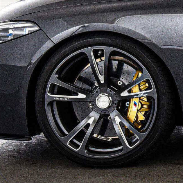 AC Schnitzer 21" wheel & tyre set AC3 Evo forged anthracite-silver Michelin for BMW M8