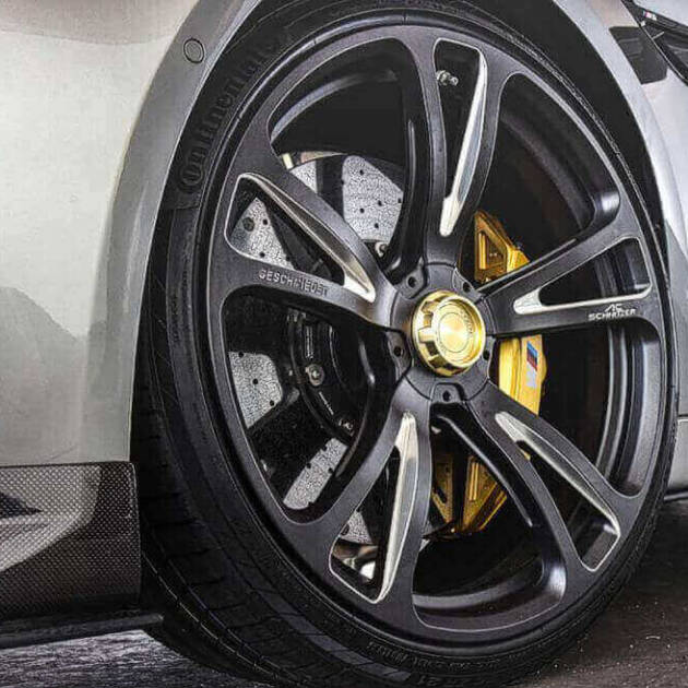 AC Schnitzer 21" wheel & tyre set AC3 Evo forged anthracite-silver Michelin for BMW M8