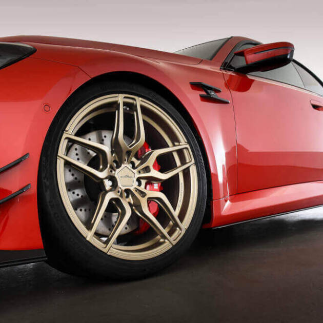 AC Schnitzer 20/21" wheel & tyre set AC4 forged Techgold Michelin for BMW M4 G82/G83