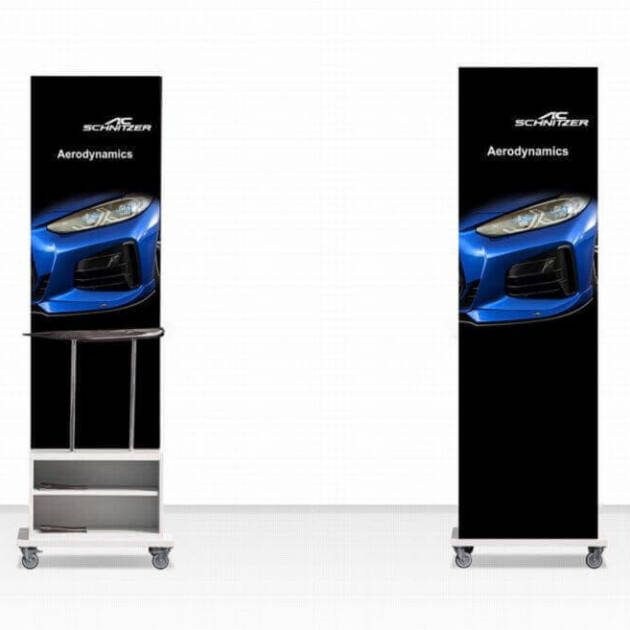 AC Schnitzer display "Aerodynamics"