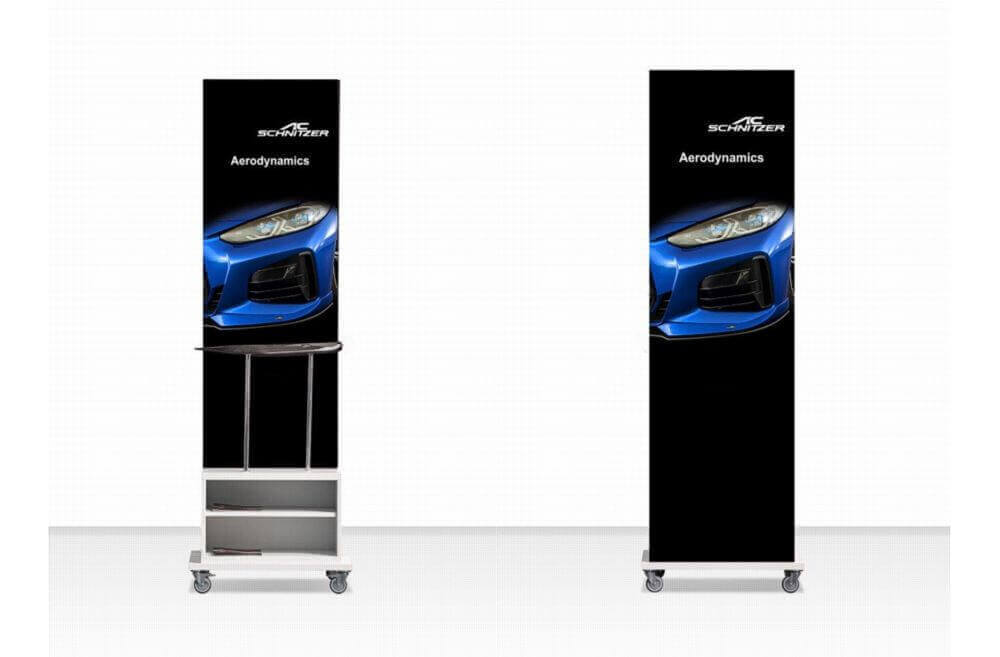 AC Schnitzer display "Aerodynamics"