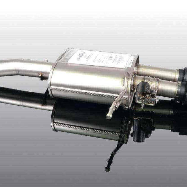 AC Schnitzer silencer for MINI F57 Cooper S with exhaust flap
