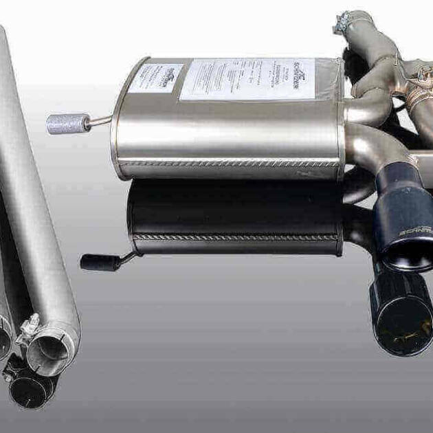 AC Schnitzer silencer for MINI F57 John Cooper Works with exhaust flap