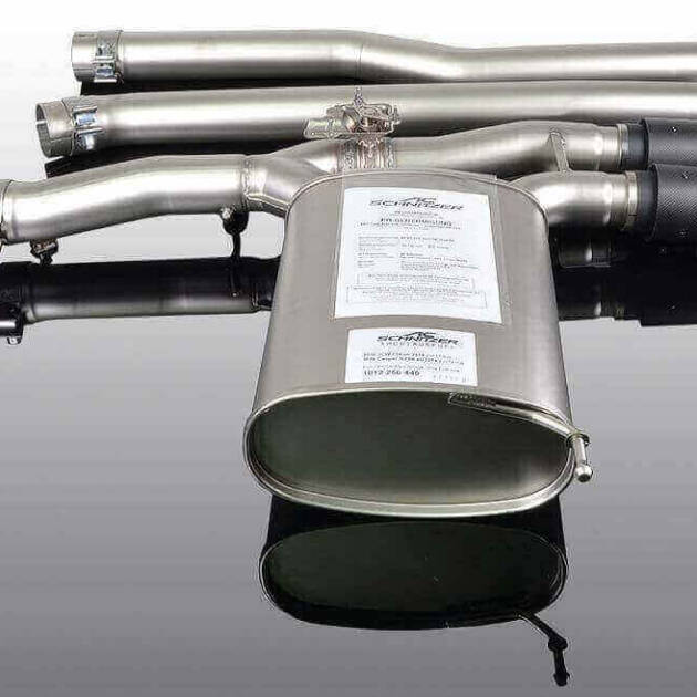 AC Schnitzer silencer for MINI F57 John Cooper Works with exhaust flap
