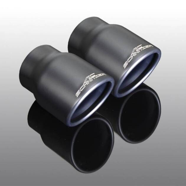 AC Schnitzer tailpipe Sport black for BMW 3 series F30/F31