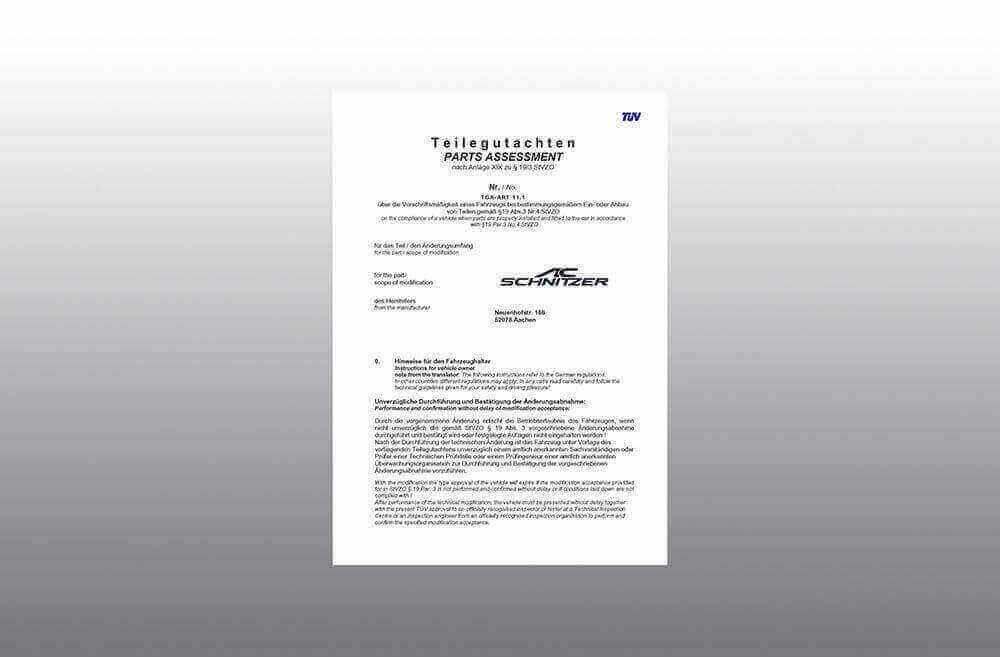 AC Schnitzer suspension spring kit for BMW X3M F97 - Bilde 3