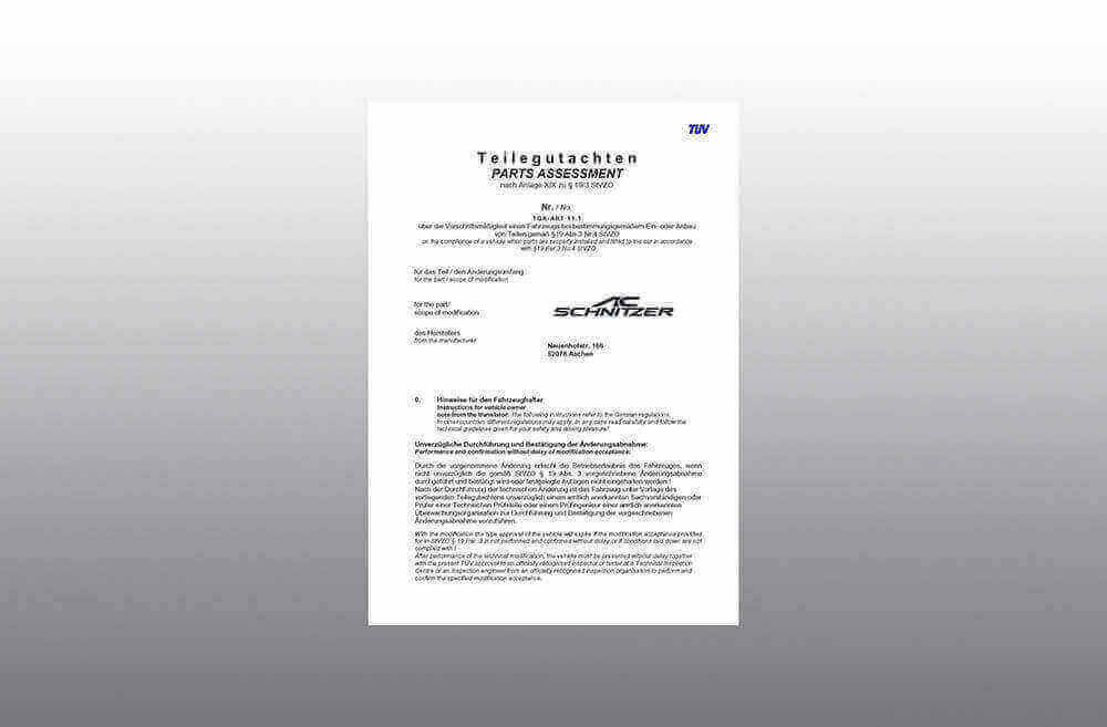 AC Schnitzer suspension spring kit for BMW X3 G01 - Bilde 4