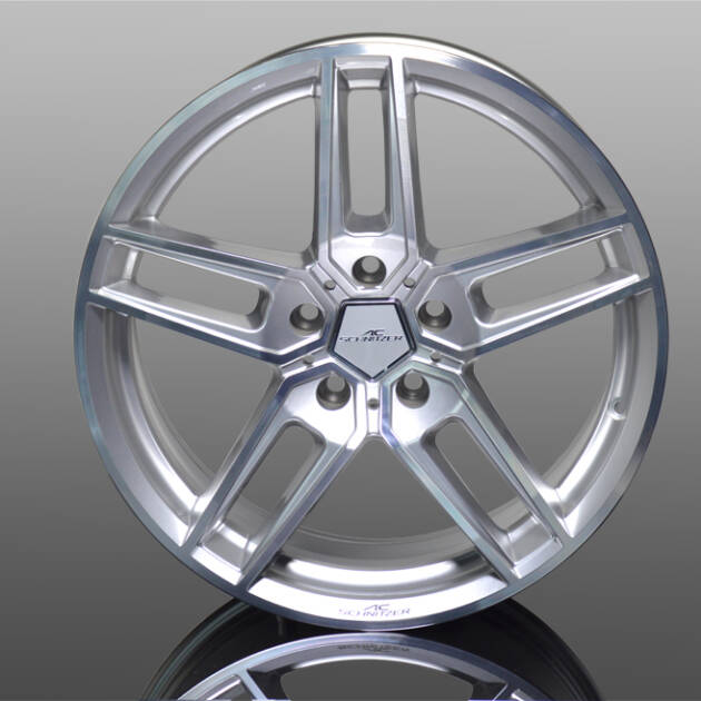 AC Schnitzer wheel 10.0 x 20" type VIII "BiColor silver" offset 50 for BMW X5 F15