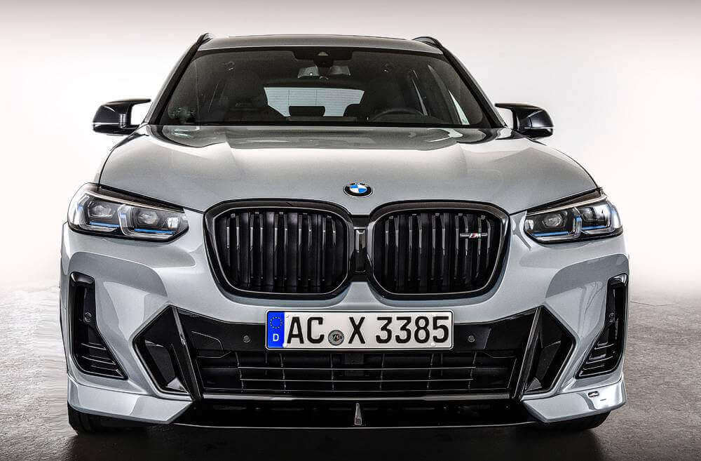 AC Schnitzer front spoiler elements for BMW X3 G01 with M aerodynamic package - Bilde 4