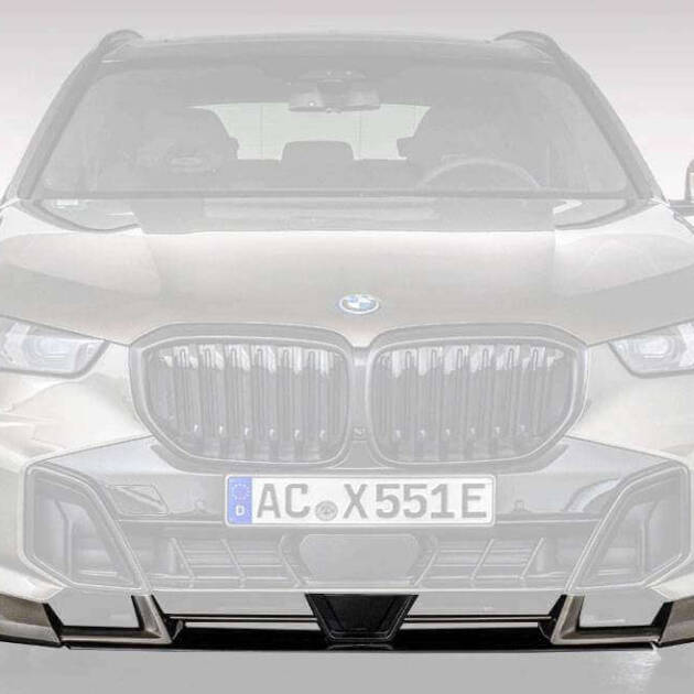 AC Schnitzer front splitter set for BMW X5 G05 LCI