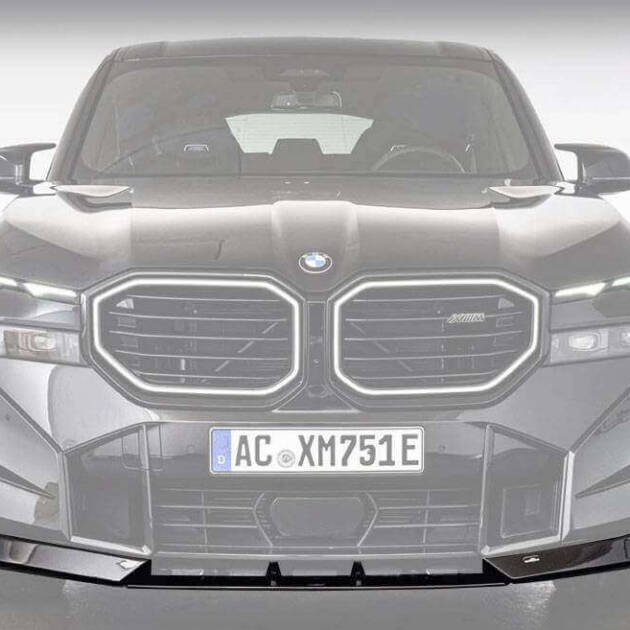 AC Schnitzer front splitter set for BMW XM G09