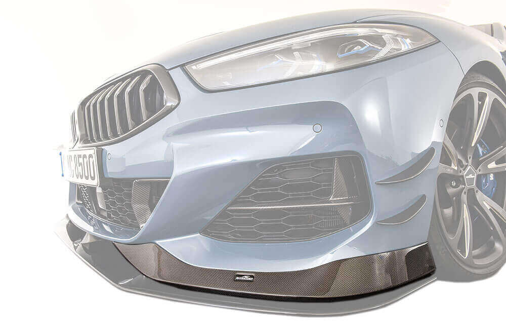 AC Schnitzer carbon front spoiler elements for BMW 8 series G14/G15 with M-technic