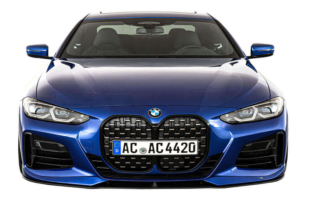 AC Schnitzer front splitter for BMW 4 series Coupé G22 with M aerodynamic package and AC Schnitzer front spoiler elements - Bilde 2
