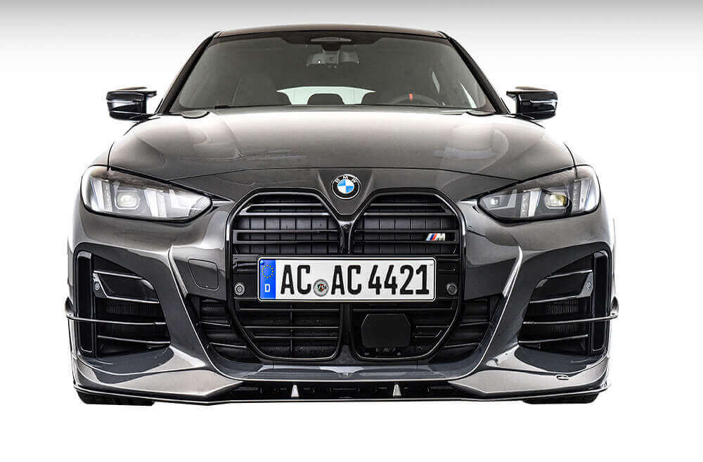 AC Schnitzer front splitter for BMW 4 series G26 Gran Coupé with M aerodynamic package and AC Schnitzer front spoiler elements - Bilde 2
