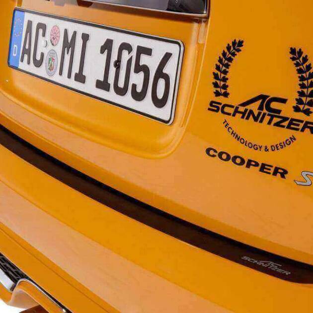 AC Schnitzer rear skirt protective film for MINI F60 Countryman