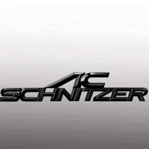 AC Schnitzer rear type label black brillant for all BMW + MINI
