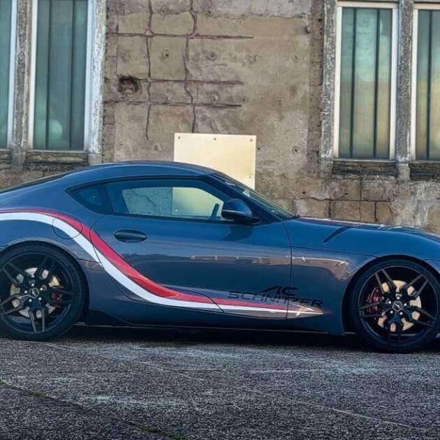 AC Schnitzer decal set for Toyota GR Supra