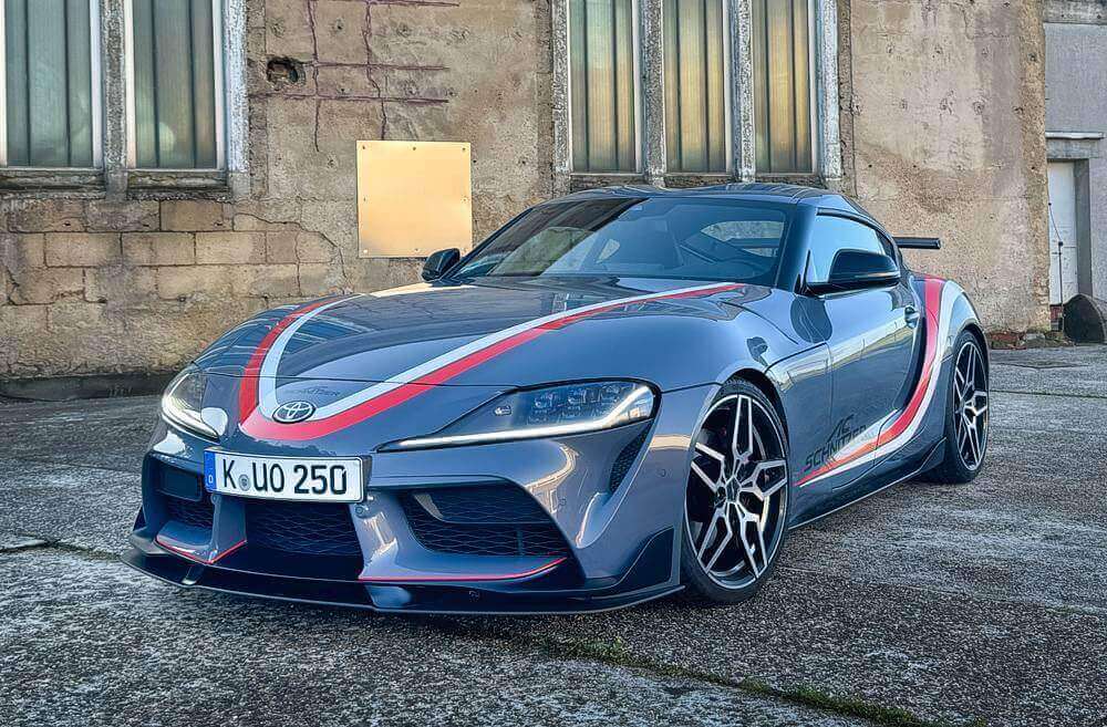 AC Schnitzer decal set for Toyota GR Supra - Bilde 3