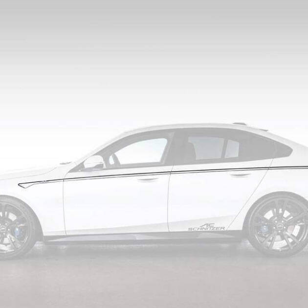 AC Schnitzer design stripes set black for BMW i5 G60 Sedan
