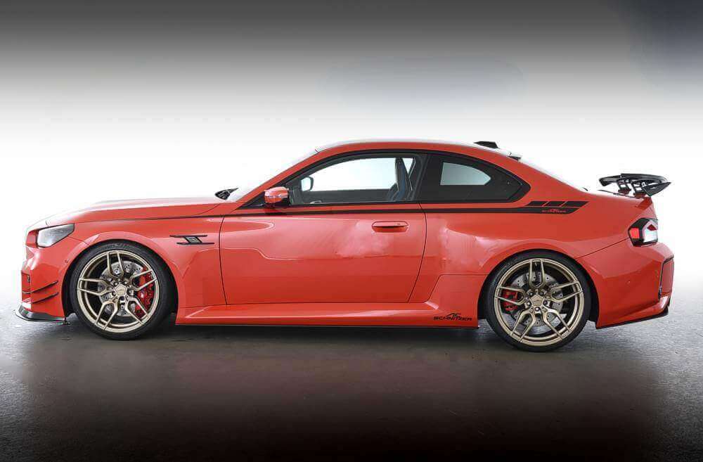 AC Schnitzer design stripes set black for BMW M2 G87 - Bilde 2
