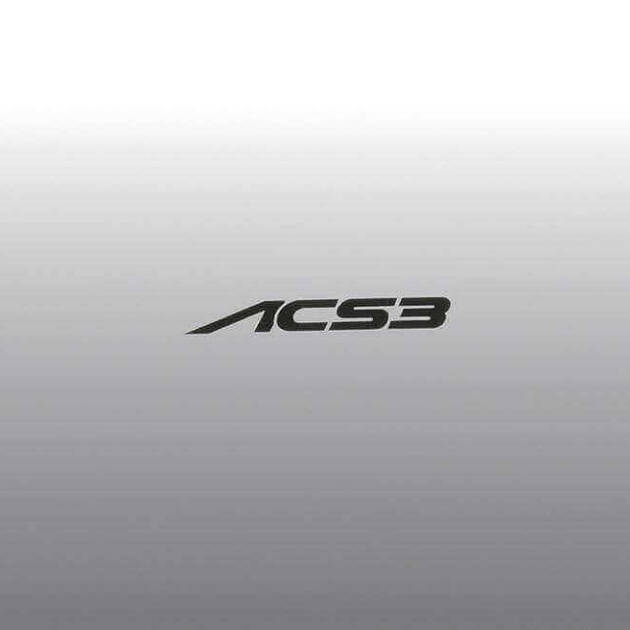 AC Schnitzer type designation emblem film glossy black for all BMW + MINI