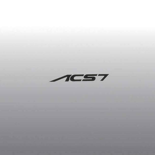 AC Schnitzer type designation emblem glossy black for BMW, MINI