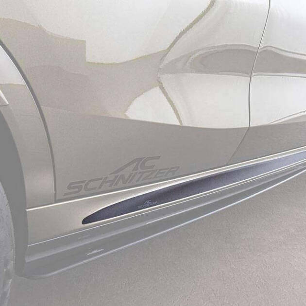 AC Schnitzer side skirt protective film for BMW X6 G06 LCI with M Aerodynmics package