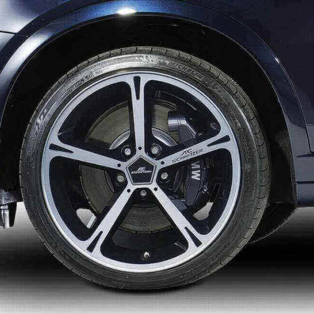 AC Schnitzer 20" wheel & tyre set winter "BiColor" type IV Continental for BMW X5 F15