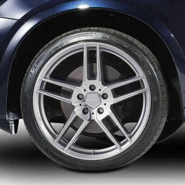 AC Schnitzer 20" wheel & tyre set type VIII BiColor silver Michelin for BMW X6 F16