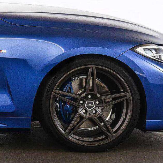 AC Schnitzer 19" wheel & tyre set AC1 anthracite Continental for BMW 4 series G22 Coupé, G23 Convertible