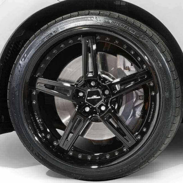 AC Schnitzer 23" wheel & tyre set AC1 multipiece black Continental for BMW X5 F15
