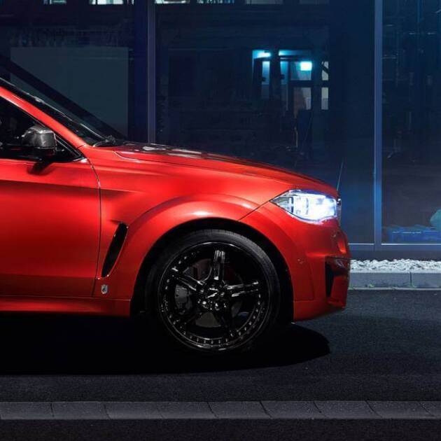 AC Schnitzer 23" wheel & tyre set AC1 multipiece black Continental for BMW X5M F85