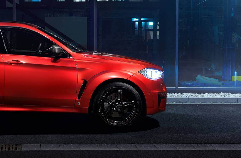 AC Schnitzer 23" wheel & tyre set AC1 multipiece black Continental for BMW X5M F85