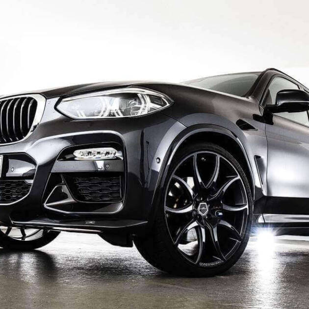 AC Schnitzer 22" wheel & tyre set AC2 black Michelin for X4M F98