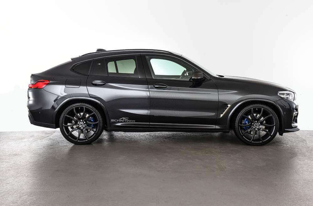 AC Schnitzer 22" wheel & tyre set AC2 black Continental for X4 G02 - Bilde 3