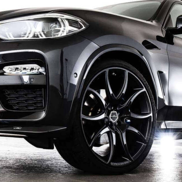 AC Schnitzer 22" wheel & tyre set AC2 black Hankook for X3 G01