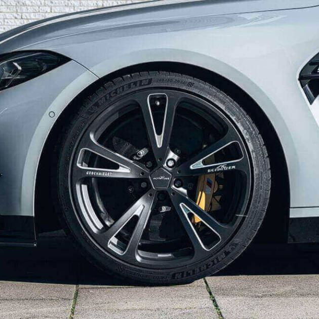 AC Schnitzer 20" wheel & tyre set AC3 forged anthracite-silver Michelin for BMW M4 G82/G83