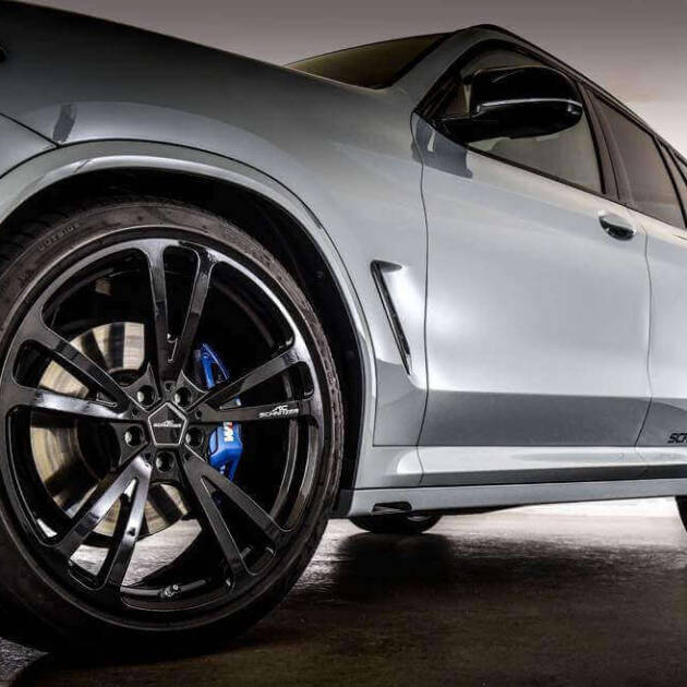 AC Schnitzer 21" wheel & tyre set AC3 FlowForming black Michelin for BMW X3M F97