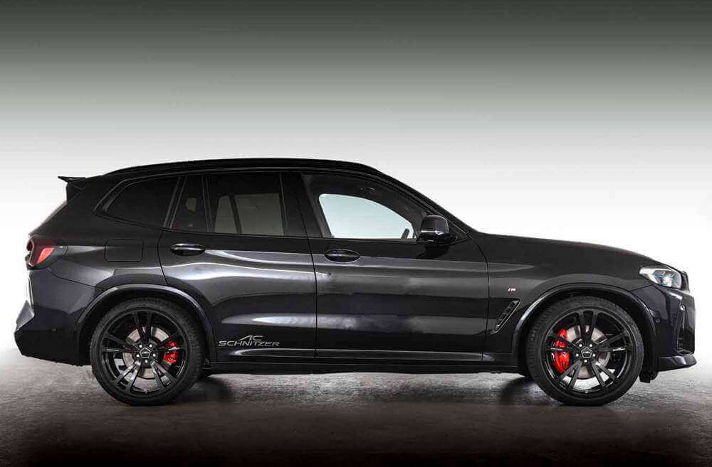 AC Schnitzer 21" wheel & tyre set AC3 FlowForming black Pirelli for BMW X4 G02 - Bilde 2