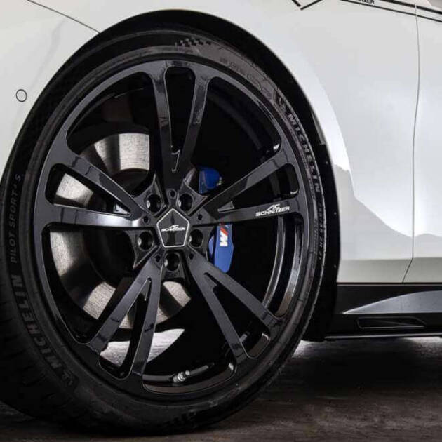 AC Schnitzer 21" wheel & tyre set AC3 FlowForming black Michelin for BMW 5er G30/G31