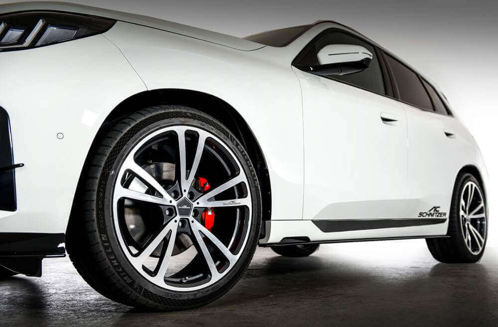 AC Schnitzer 21" wheel & tyre set AC3 FlowForming silver-anthracite Continental for BMW X3 G45