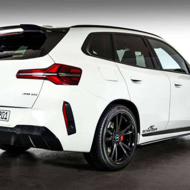 AC Schnitzer 21" wheel & tyre set AC3 FlowForming black Continental for BMW X3 G45