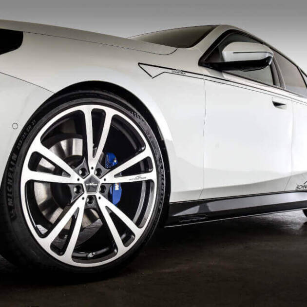 AC Schnitzer 21" wheel & tyre set AC3 FlowForming silver-anthracite Pirelli for BMW 5 series G60/G61