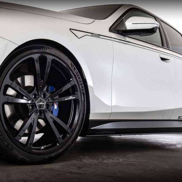 AC Schnitzer 21" wheel & tyre set AC3 FlowForming black Pirelli for BMW 5 series G60/G61